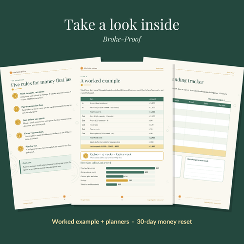 Broke-Proof: Budgeting for Uni Students