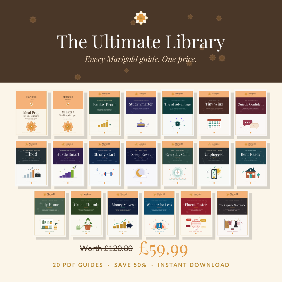 The Ultimate Library: All 20 Marigold Guides